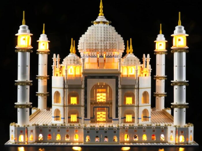 Habow LED-Lighting-kit for Creator Expert Taj Mahal, Compatible with LEGO-10256 Building Block Model,Not Included Model