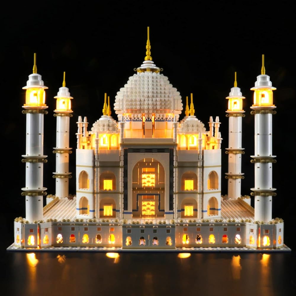 Habow LED-Lighting-kit for Creator Expert Taj Mahal, Compatible with LEGO-10256 Building Block Model,Not Included Model