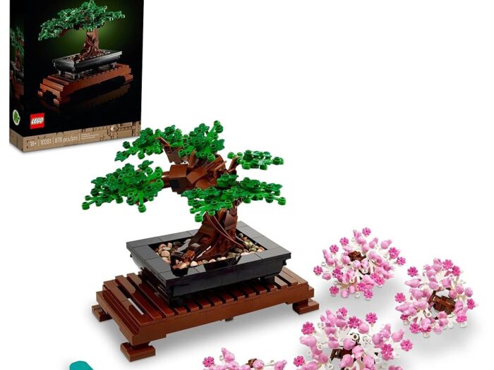 LEGO Bonsai Tree Building Set 10281: Cherry Blossom Adult DIY Kit