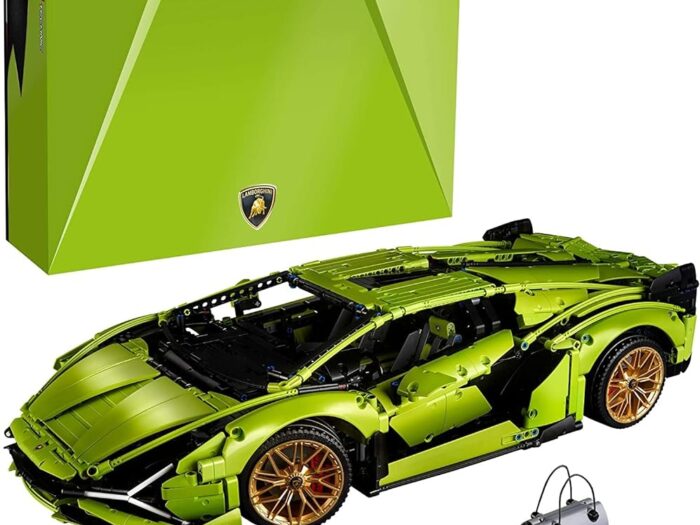 LEGO Technic Lamborghini Sián FKP 37 42115 Building Set - Classic Super Car Model Kit, Exotic Eye-Catching Display, Home or Office Décor, Ideal for Adults or Car Enthusiasts